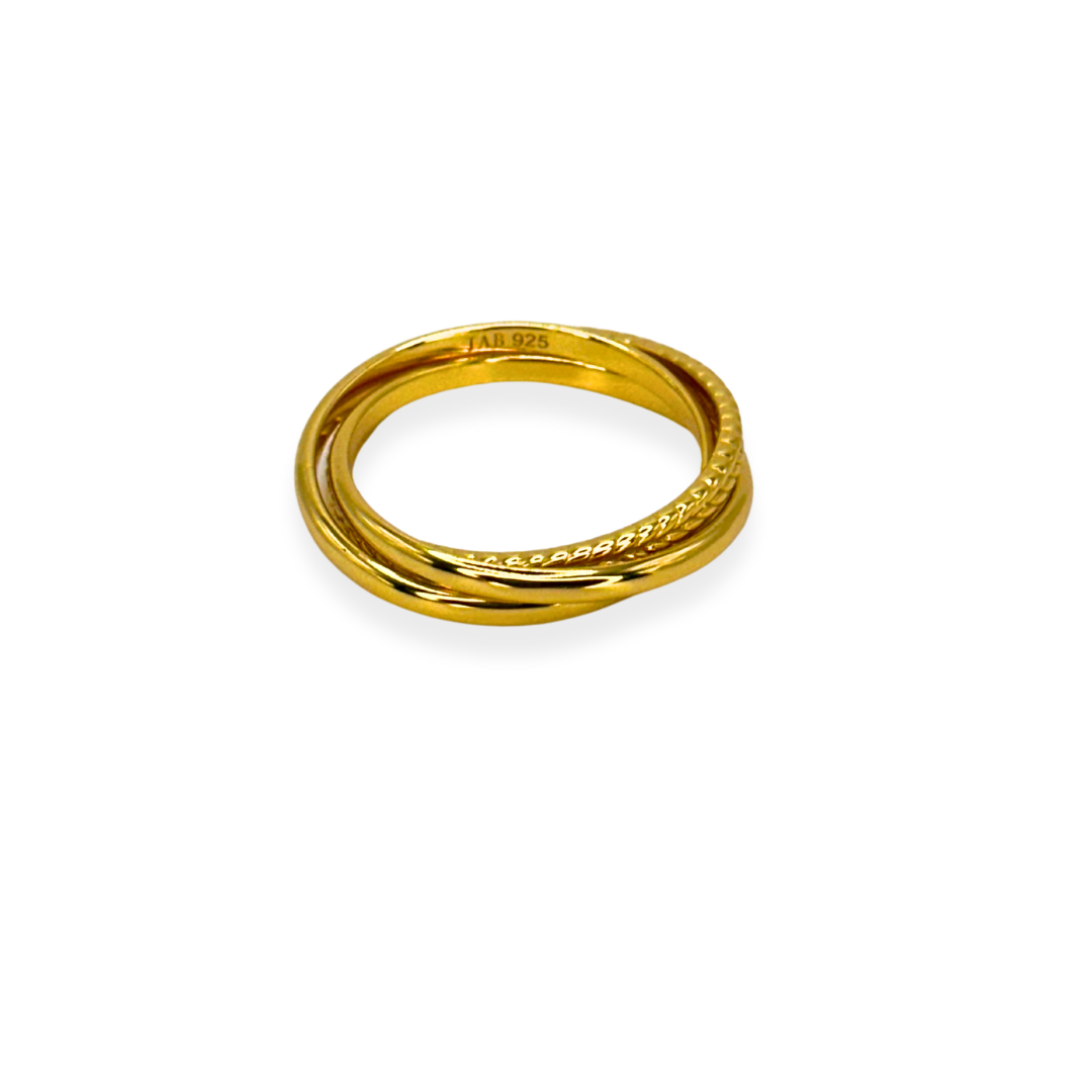 Trio Interlocking Ring