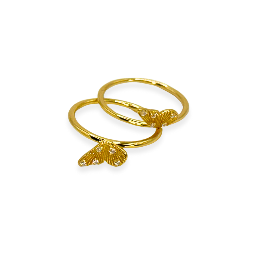 Split Butterfly Ring