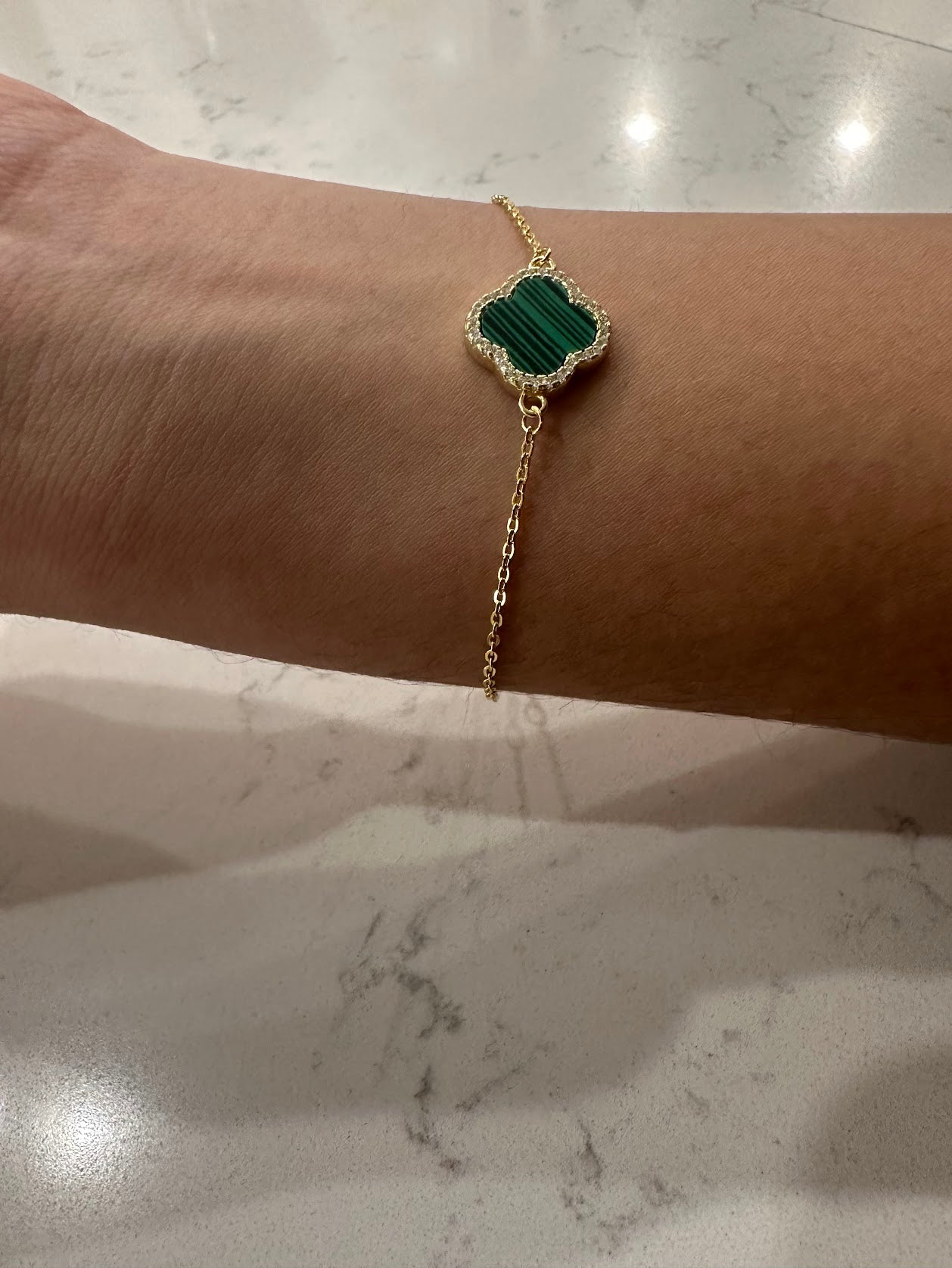 Green Clover Bracelet