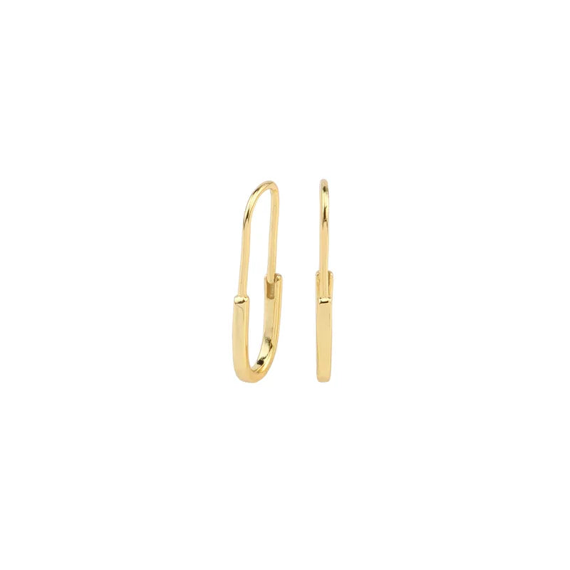 Paper Clip Earrings