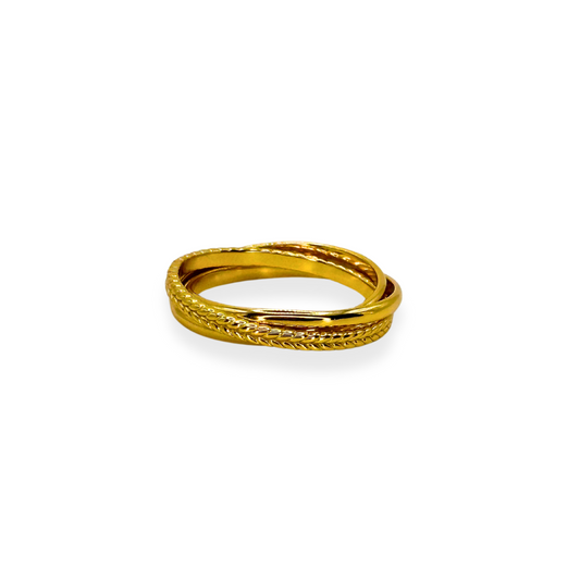 Trio Interlocking Ring