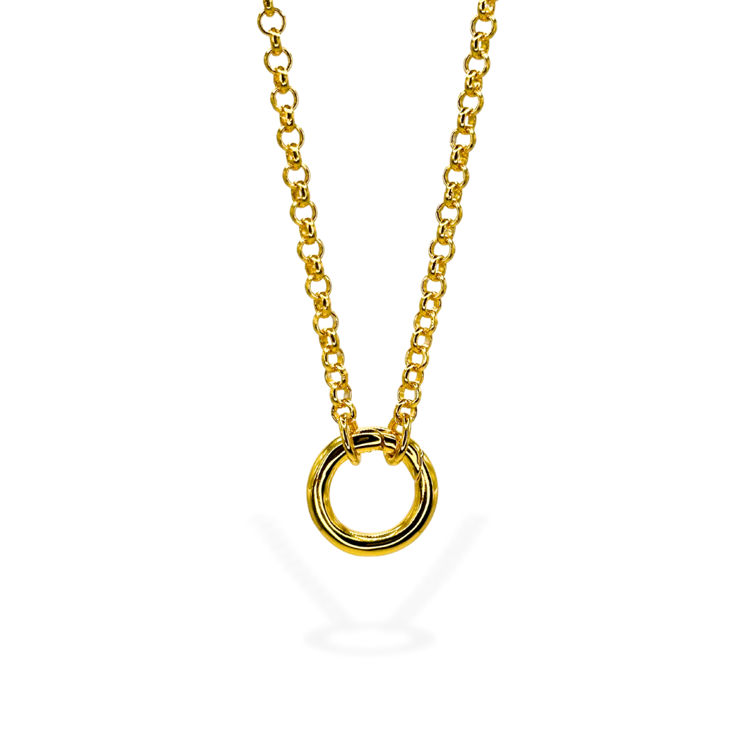 TAB Ring Pendant Necklace