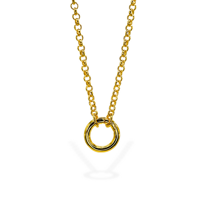 TAB Ring Pendant Necklace