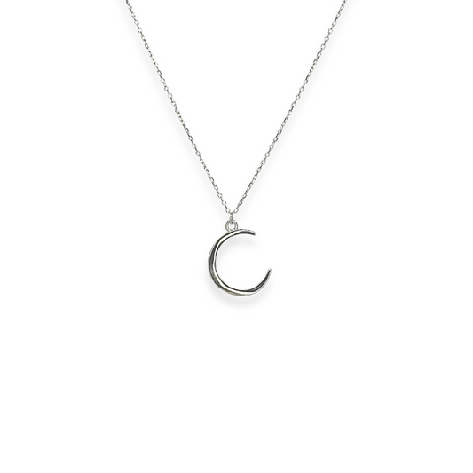 Crescent Moon Pendant Necklace